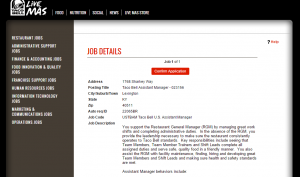 Taco Bell Career Guide - Taco Bell Application 2021 | Job Application ...