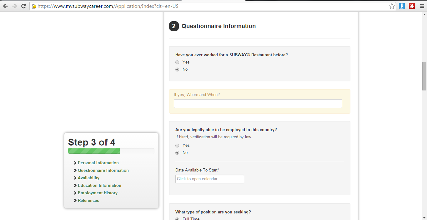 Subway Job Application & Career Guide 2024 Job Application Review