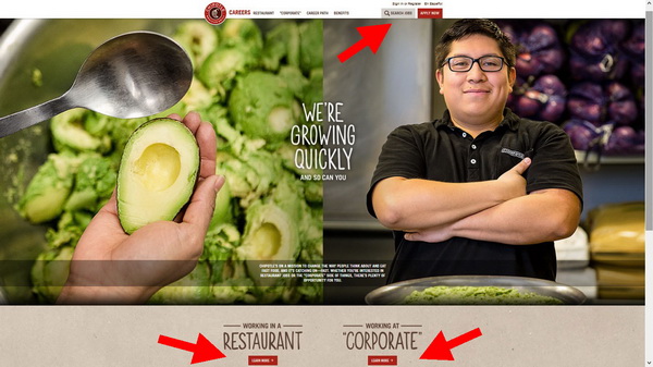 Choose between a restaurant and a corporate career at Chipotle